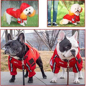 The Dog Face Windproof Waterproof Reflective Pet Cat Dog Jacket